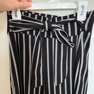 Windsor Black and White Striped Trousers